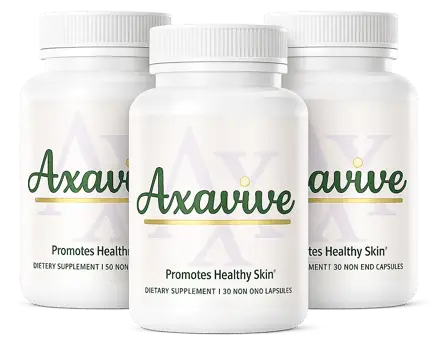 Axavive beauty wellness formula bottles